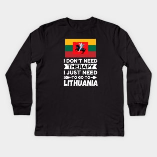 Lithuania Kids Long Sleeve T-Shirt